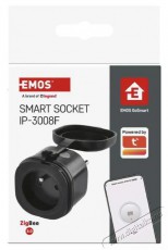 Emos GoSmart Zigbee kültéri IP44 IP-3008F IP-3008F időzítővel Háztartás / Otthon / Kültér - Okos otthon - Okos konnektor - 522531