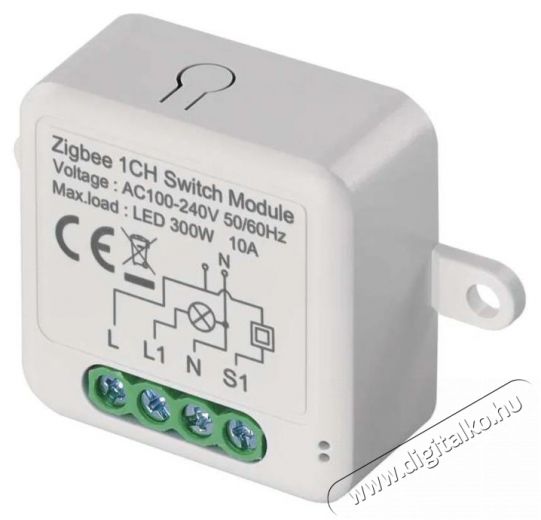 Emos GoSmart IP-2101SZ kapcsolómodul, ZigBee, 1 csatornás Újdonságok - Új termékek - 522523