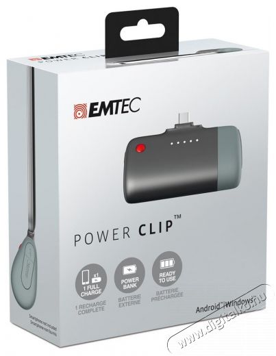 EMTEC U400AN 2600mAh Android Powerbank Mobil / Kommunikáció / Smart - Powerbank / Külső akkumulátor és töltő - 324282