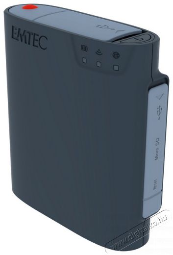 EMTEC U600 (microSD + micro USB, USB + WiFi) Powerbank 5200mAh Mobil / Kommunikáció / Smart - Powerbank / Külső akkumulátor és töltő - 324284