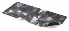 ENDORFY Crystal Black XL (400x900x3 mm, csúszásgátló, mintás) fekete egérpad Iroda és számítástechnika - Egér - Egérpad - 506934