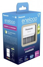 ENELOOP Panasonic BQ-CC55E 1/4db AA/AAA akkutöltő Akkuk és töltők - Elem méretű akku és töltő - Szettben - 456021