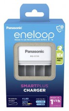 ENELOOP Panasonic BQ-CC55E 1/4db AA/AAA akkutöltő Akkuk és töltők - Elem méretű akku és töltő - Szettben - 456021
