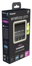 ENELOOP Panasonic BQ-CC65E 2/4db AA/AAA gyors akkutöltő Akkuk és töltők - Elem méretű akku és töltő - Szettben - 456023