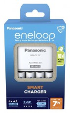 ENELOOP Panasonic K-KJ17MCC40E AA 2000mAh akkutöltő +4xAA akku Akkuk és töltők - Elem méretű akku és töltő - Szettben - 456028