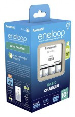 ENELOOP Panasonic K-KJ51MCD40E AA 2000mAh akkutöltő +4xAA akku Akkuk és töltők - Elem méretű akku és töltő - Szettben - 456027