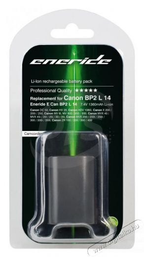 Eneride Canon BP-2L14 Helyettesítő Li-ion akkumulátor Akkuk és töltők - Li-ion akkumulátor és töltő (utángyártott) - Akku - 262924