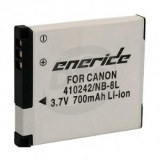 Eneride Canon NB-8L Helyettesítő Li-ion akkumulátor (700 mAh) Akkuk és töltők - Li-ion akkumulátor és töltő (utángyártott) - Akku - 262936