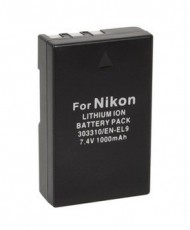 Eneride Nikon EN-EL9 Helyettesítő Li-ion akkumulátor Akkuk és töltők - Li-ion akkumulátor és töltő (utángyártott) - Akku - 262957