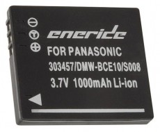 Eneride Panasonic DMW-BCE10/S008 Helyettesítő Li-ion akkumulátor Akkuk és töltők - Li-ion akkumulátor és töltő (utángyártott) - Akku - 262966