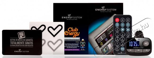 Energy Sistem EN 384600 Car Transmitter F2 - black knight Újdonságok - Új termékek - 326219