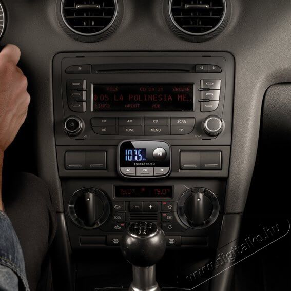 Energy Sistem EN 384600 Car Transmitter F2 - black knight Újdonságok - Új termékek - 326219