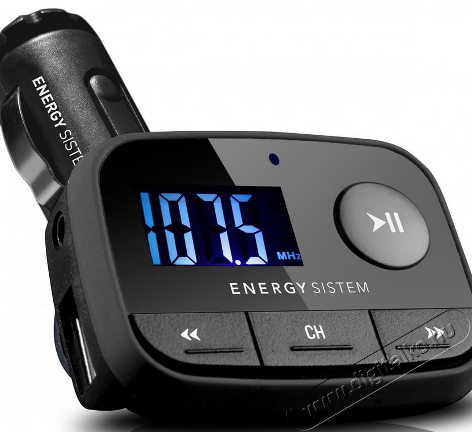 Energy Sistem EN 384600 Car Transmitter F2 - black knight Újdonságok - Új termékek - 326219