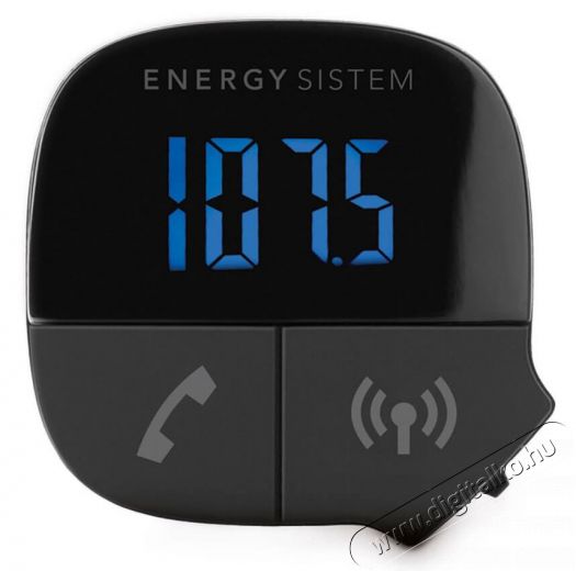 Energy Sistem EN 424313 Car Bluetooth transzmitter - grafit Autóhifi / Autó felszerelés - FM transzmitter / modulátor - 326221
