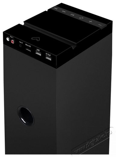 Energy Sistem EN 426010 Energy Tower 3 G2 Bluetooth hangsugárzó - fekete Audio-Video / Hifi / Multimédia - Hangfal - Hangfalszett - Hálózatról működő vezeték nélküli hangsugárzó - 331397