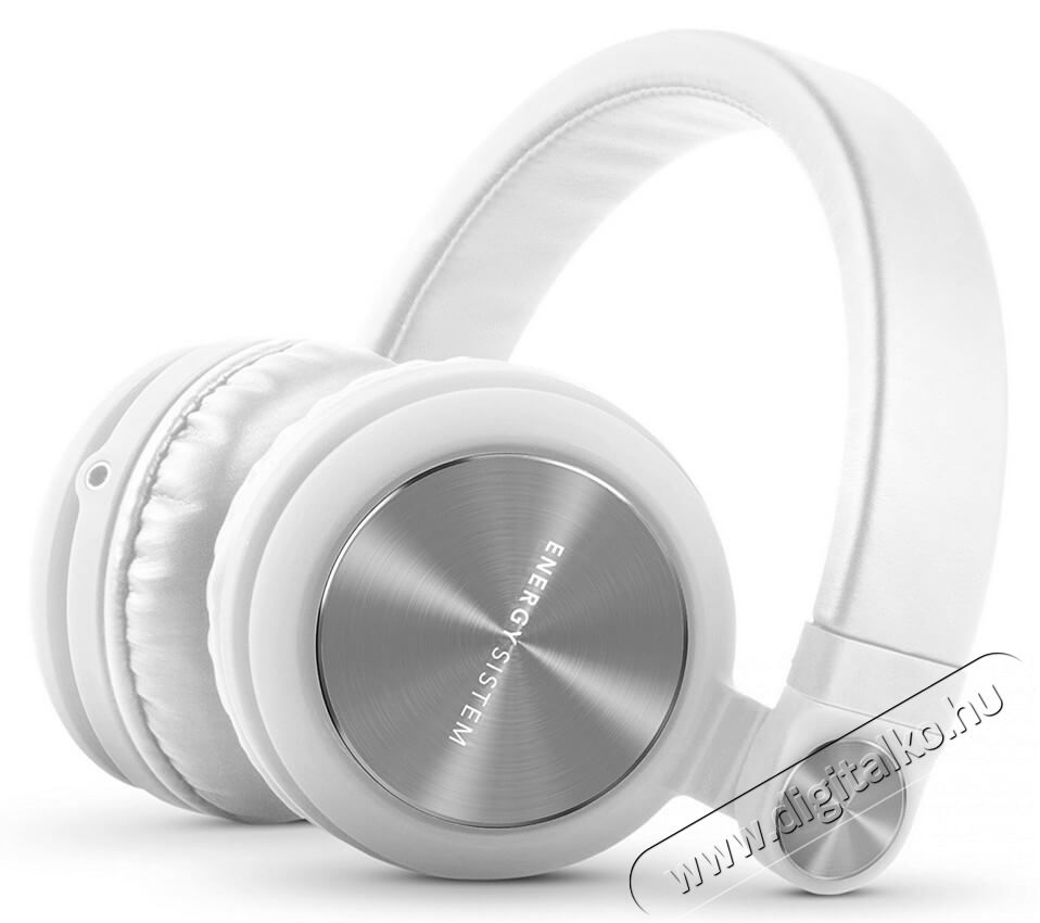 Energy Sistem EN 426737 Energy Headphones DJ2 Mic - Fehér Audio-Video / Hifi / Multimédia - Fül és Fejhallgatók - Fejhallgató mikrofonnal / headset - 331398