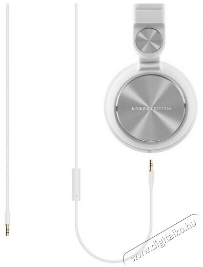 Energy Sistem EN 426737 Energy Headphones DJ2 Mic - Fehér Audio-Video / Hifi / Multimédia - Fül és Fejhallgatók - Fejhallgató mikrofonnal / headset - 331398