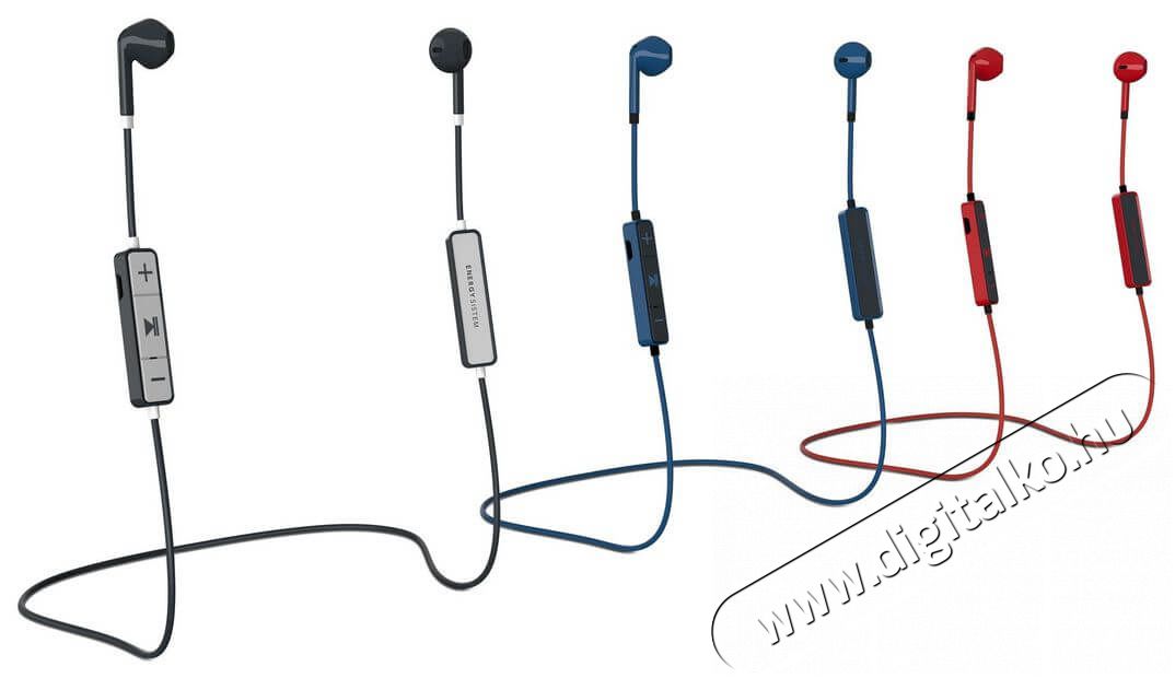 Energy Sistem EN 428410 Earphones 1 piros Bluetooth fülhallgató headset Újdonságok - Új termékek - 367519