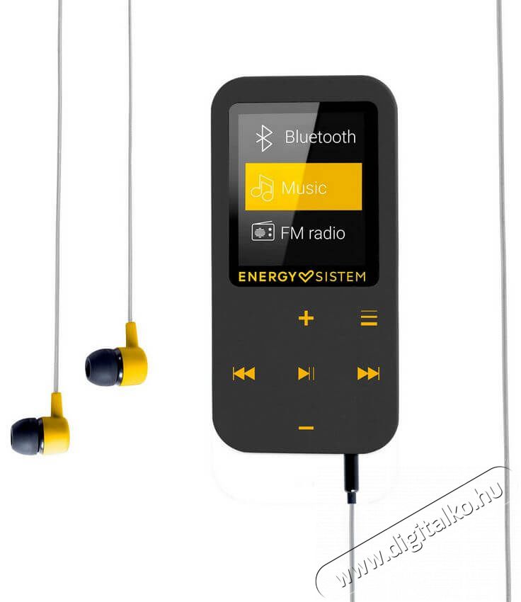 Energy Sistem EN 447220 Touch Amber 16GB Bluetooth MP4 lejátszó Újdonságok - Új termékek - 367507