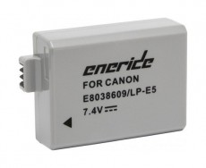 Eneride CANON LP-E5 utángyártott akku (1020mAh) Akkuk és töltők - Li-ion akkumulátor és töltő (utángyártott) - Akku - 318615