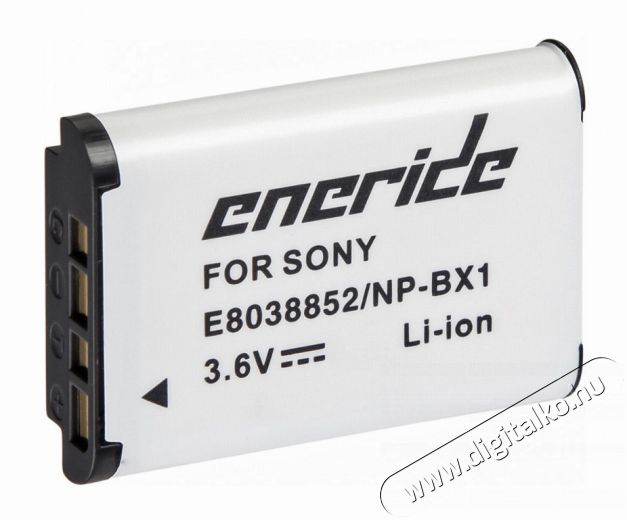 Eneride SONY NP-BX1 utángyártott akku (1000mAh) Akkuk és töltők - Li-ion akkumulátor és töltő (utángyártott) - Akku - 318626
