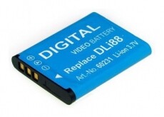 Eneride Pentax D-Li88 DB-L80 utángyártott akkumulátor (750 mAh) Akkuk és töltők - Li-ion akkumulátor és töltő (utángyártott) - Akku - 274825