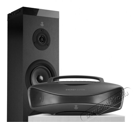 Energy Sistem EN 428038 Energy Multiroom Duo Pack Wi-Fi hangrendszer  - fekete Audio-Video / Hifi / Multimédia - Multi-room rendszer - Multi-room rendszer - 331401