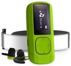 Energy Sistem EN 447244 Clip Sport Bluetooth-os 16GB zöld MP3 lejátszó Újdonságok - Új termékek - 367508