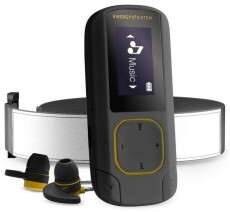 Energy Sistem EN 448272 Clip Sport Bluetooth-os 16GB fekete/borostyán MP3 lejátszó Audio-Video / Hifi / Multimédia - Hordozható CD / DVD / Multimédia készülék - MP3/MP4 lejátszó - 367509