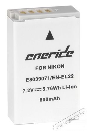 Eneride NIKON EN-EL22 utángyártott akku (800mAh) Akkuk és töltők - Li-ion akkumulátor és töltő (utángyártott) - Akku - 318628