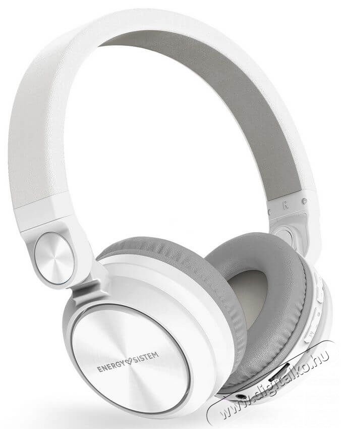 Energy Sistem EN 448456 Urban 2 Radio Bluetooth fejhallgató - fehér  Audio-Video / Hifi / Multimédia - Fül és Fejhallgatók - Fejhallgató mikrofonnal / headset - 367500