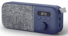 Energy Sistem EN 449958 Fabric Box Radio Bluetooth rádió - tengerészkék  Audio-Video / Hifi / Multimédia - Rádió / órás rádió - Hordozható, zseb-, táska rádió - 367504