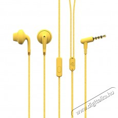 Energy Sistem EN 447183 Earphones Style 2+ Vanilla mikrofonos sárga fülhallgató Audio-Video / Hifi / Multimédia - Fül és Fejhallgatók - Fülhallgató mikrofonnal / headset - 385227