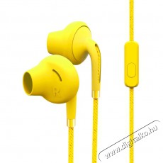 Energy Sistem EN 447183 Earphones Style 2+ Vanilla mikrofonos sárga fülhallgató Audio-Video / Hifi / Multimédia - Fül és Fejhallgatók - Fülhallgató mikrofonnal / headset - 385227