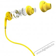 Energy Sistem EN 447183 Earphones Style 2+ Vanilla mikrofonos sárga fülhallgató Audio-Video / Hifi / Multimédia - Fül és Fejhallgatók - Fülhallgató mikrofonnal / headset - 385227