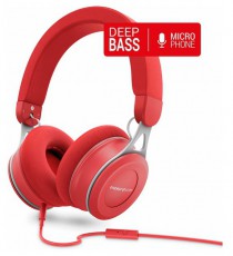 Energy Sistem EN 446902 Headphones Urban 3 Mic mikrofonos piros fejhallgató Audio-Video / Hifi / Multimédia - Fül és Fejhallgatók - Fejhallgató mikrofonnal / headset - 393598