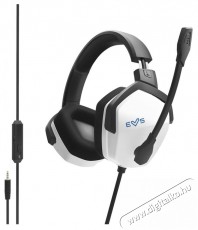 Energy Sistem EN 452880 ESG 3 White Thunder fehér gamer headset Mobil / Kommunikáció / Smart - Mobiltelefon kiegészítő / tok - Headset - 385472
