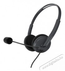 Energy Sistem EN 452132 Office 2 antracit irodai headset Mobil / Kommunikáció / Smart - Mobiltelefon kiegészítő / tok - Headset - 385478