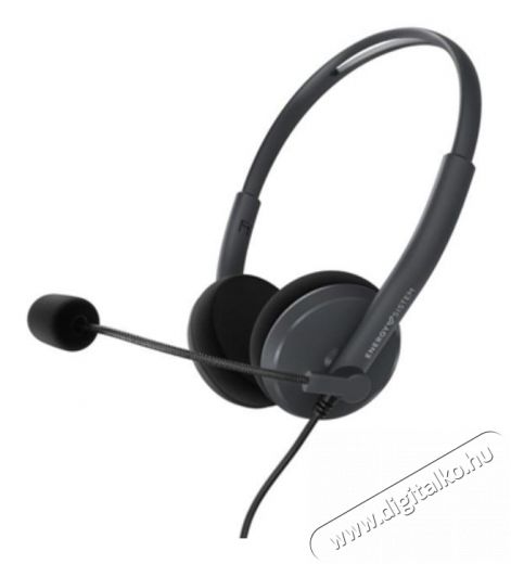 Energy Sistem EN 452132 Office 2 antracit irodai headset Mobil / Kommunikáció / Smart - Mobiltelefon kiegészítő / tok - Headset - 385478