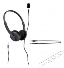 Energy Sistem EN 452132 Office 2 antracit irodai headset Mobil / Kommunikáció / Smart - Mobiltelefon kiegészítő / tok - Headset - 385478
