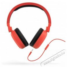 Energy Sistem EN 448838 Headphones Style 1 Talk Chili Mikrofonos fejhallgató - piros Audio-Video / Hifi / Multimédia - Fül és Fejhallgatók - Fejhallgató mikrofonnal / headset - 393507