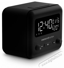 Energy Sistem EN 450930 Clock Speaker 2 Bluetooth fekete ébresztőórás hangszóró Háztartás / Otthon / Kültér - Óra - Ébresztőóra - 388212