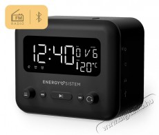 Energy Sistem EN 450930 Clock Speaker 2 Bluetooth fekete ébresztőórás hangszóró Háztartás / Otthon / Kültér - Óra - Ébresztőóra - 388212
