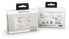 Energy Sistem EN 453160 Style 2 Champagne True Wireless fülhallgató Audio-Video / Hifi / Multimédia - Fül és Fejhallgatók - Fülhallgató - 406573