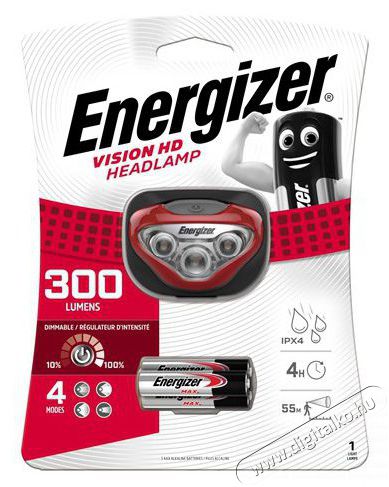Energizer VISION HD FEJL&Aacute;MPA H&aacute;ztart&aacute;s / Otthon / K&uuml;lt&eacute;r - Vil&aacute;g&iacute;t&aacute;s / elektromoss&aacute;g - Zsebl&aacute;mpa / eleml&aacute;mpa - 499393