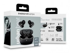Energy Sistem EN 455218 Urban Beat Space True Wireless Bluetooth fekete fülhallgató Audio-Video / Hifi / Multimédia - Fül és Fejhallgatók - Fülhallgató - 500348
