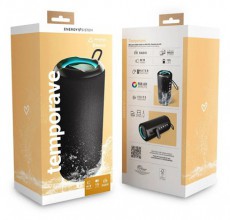 Energy Sistem EN 457830 TempoRave fekete Bluetooth hangszóró Audio-Video / Hifi / Multimédia - Hordozható, vezeték nélküli / bluetooth hangsugárzó - Hordozható, vezeték nélküli / bluetooth hangsugárzó - 514314