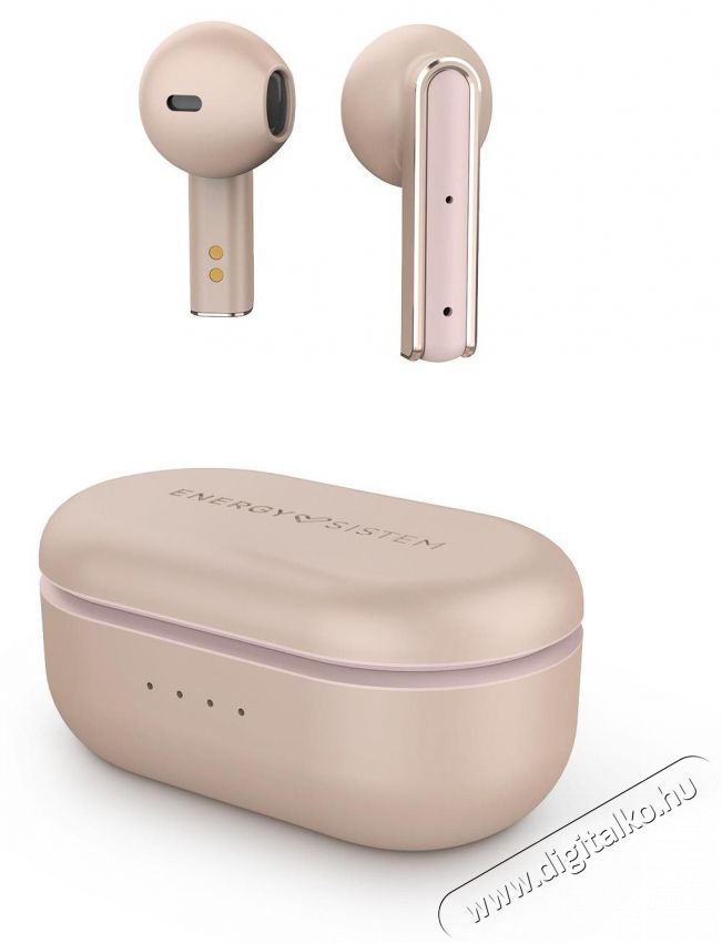 Energy Sistem Earphones True Wireless Style 4 Ultra Rose gold Audio-Video / Hifi / Multim&eacute;dia - F&uuml;l &eacute;s Fejhallgat&oacute;k - F&uuml;lhallgat&oacute; mikrofonnal / headset - 518694