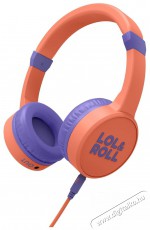 Energy Sistem LOL&ROLL Pop Kids Headphones Orange Audio-Video / Hifi / Multimédia - Fül és Fejhallgatók - Fejhallgató mikrofonnal / headset - 518693