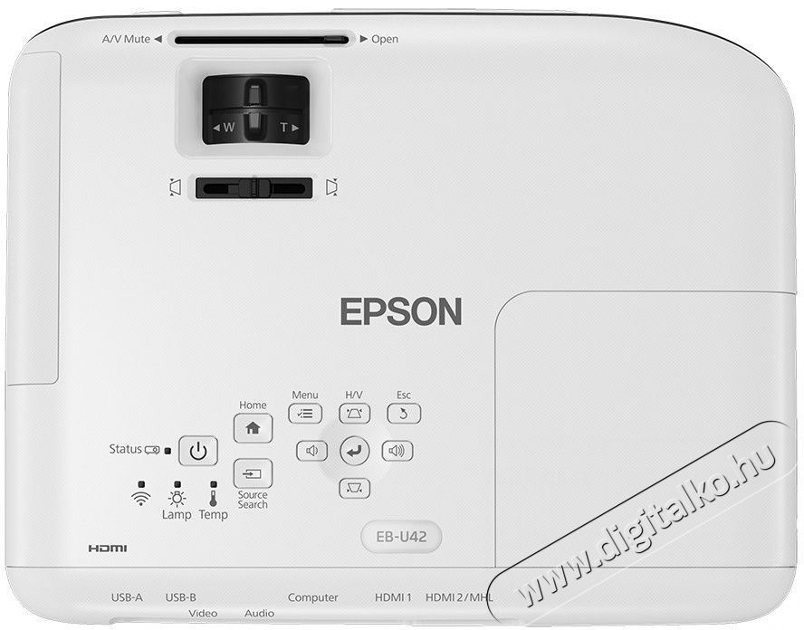 Epson EB-U42 PROJEKTOR Telev&iacute;zi&oacute;k - Kivet&iacute;tő - Kivet&iacute;tő - 334790
